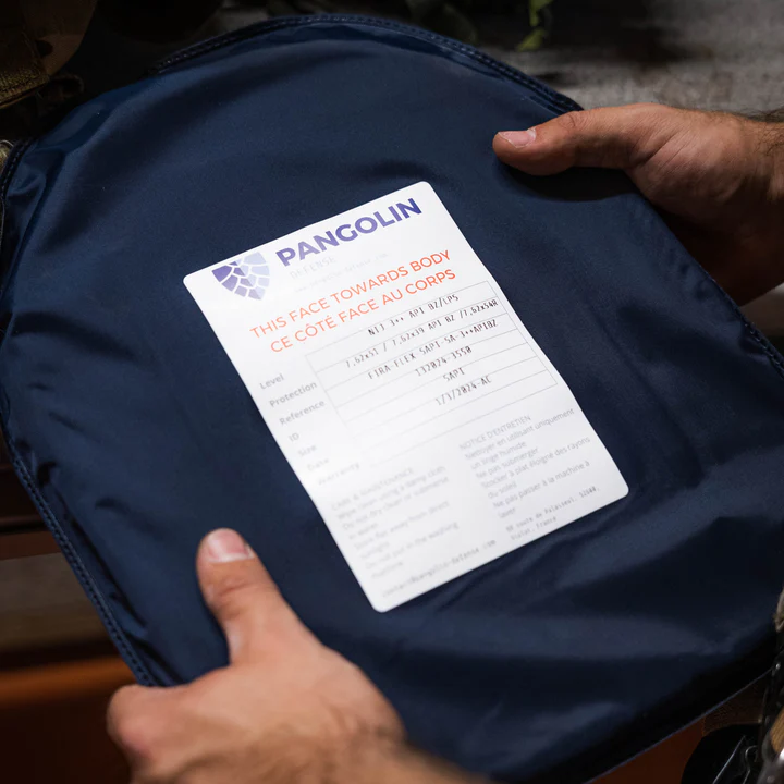 Plaques balistiques flexibles NIJ3++ SS109/VPAM8