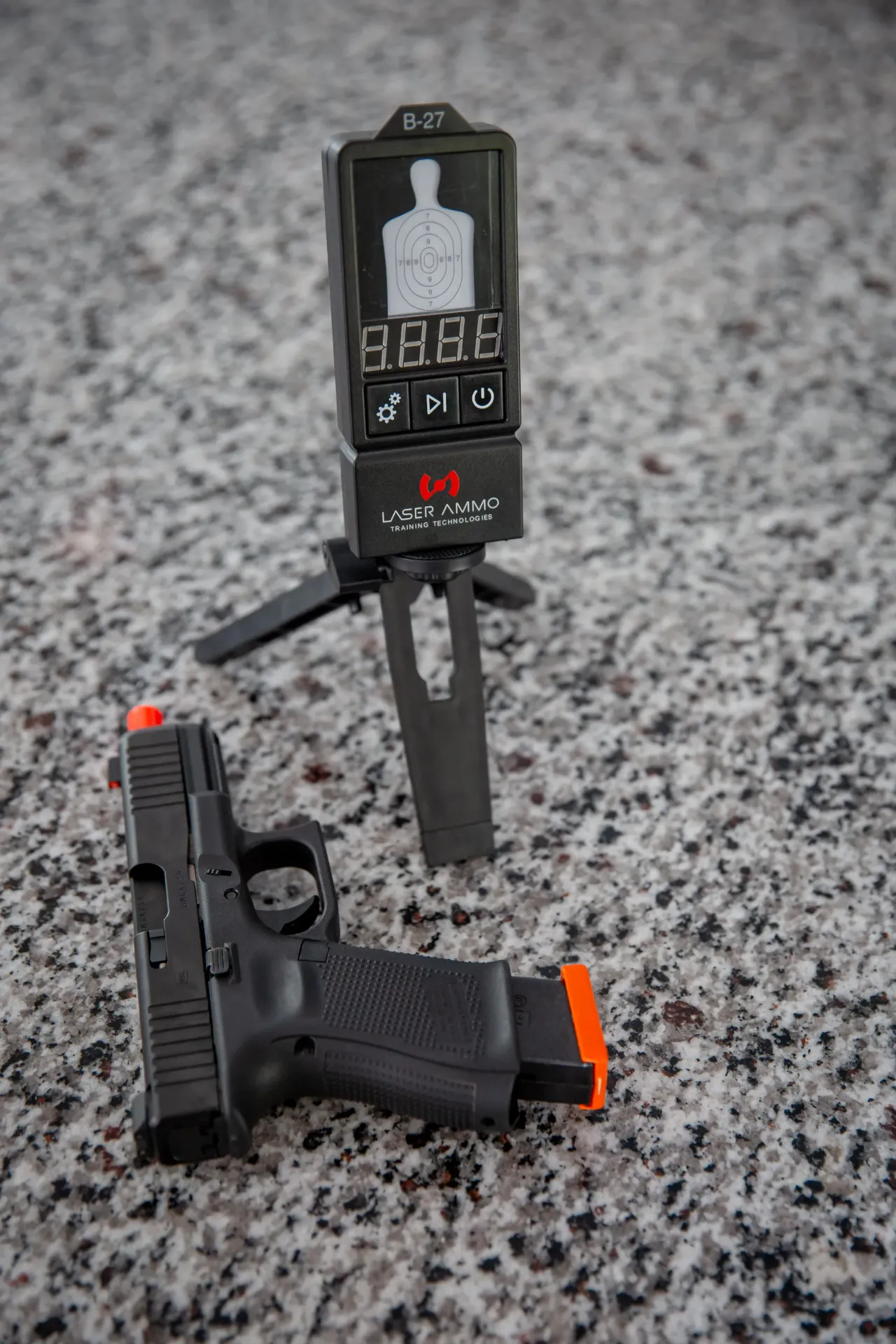 LaserPET™ II + Cartouche 9mm (9x19) - Laser Rouge