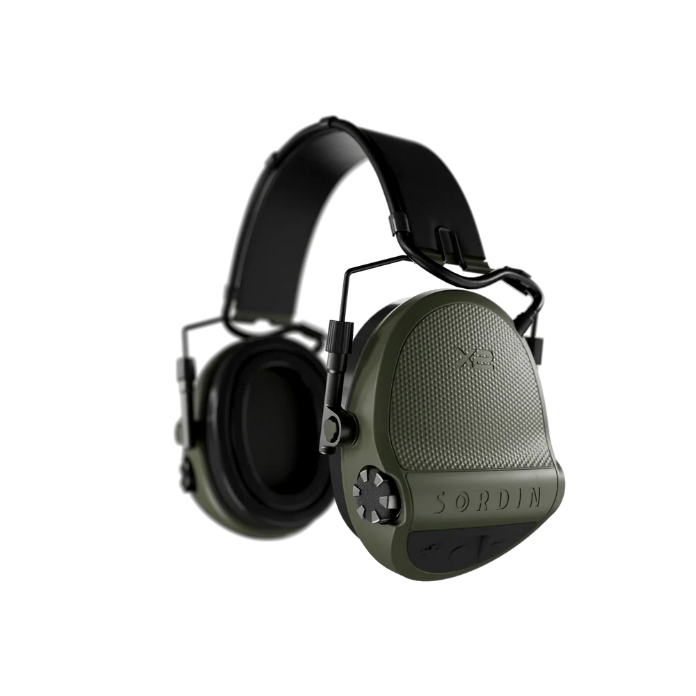 Casque anti-bruit Suprême X2 vert olive
