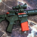 BLACKBEARD AR15 LASER ROUGE 
