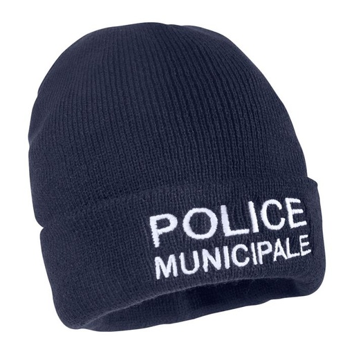 BONNET POLICE MUNICIPALE   (noir)