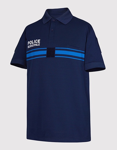 POLO POLICE MUNICIPALE  (S, bleu)
