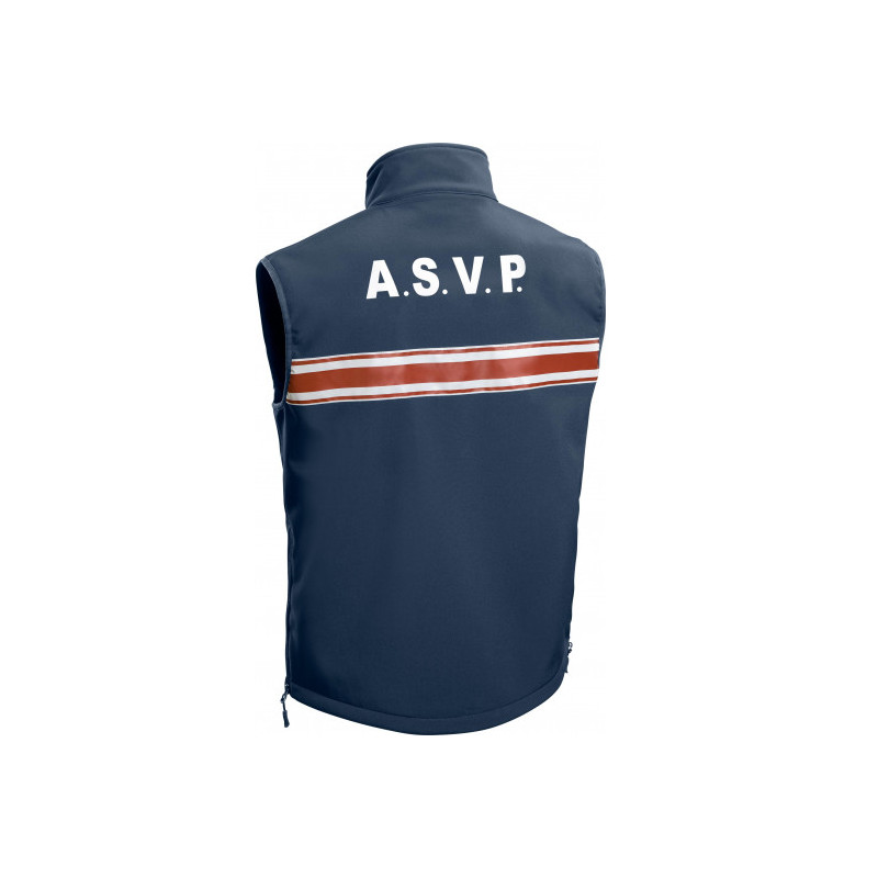 Gilet Softshell sans manches ASVP (4XL)
