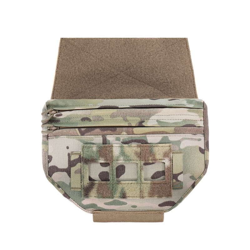 POCHETTE UTILITAIRE VELCRO DÉCOUPÉE AU LASER - MULTICAM