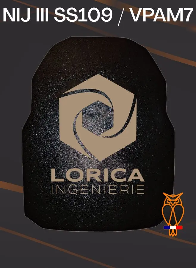 Plaque Balistique V3Bravo SA NIJ3 MSC-VPAM6 - LORICA