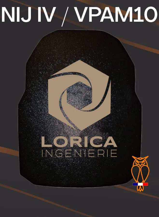 Plaque Balistique V3Bravo SA NIJ4 -VPAM10 LORICA