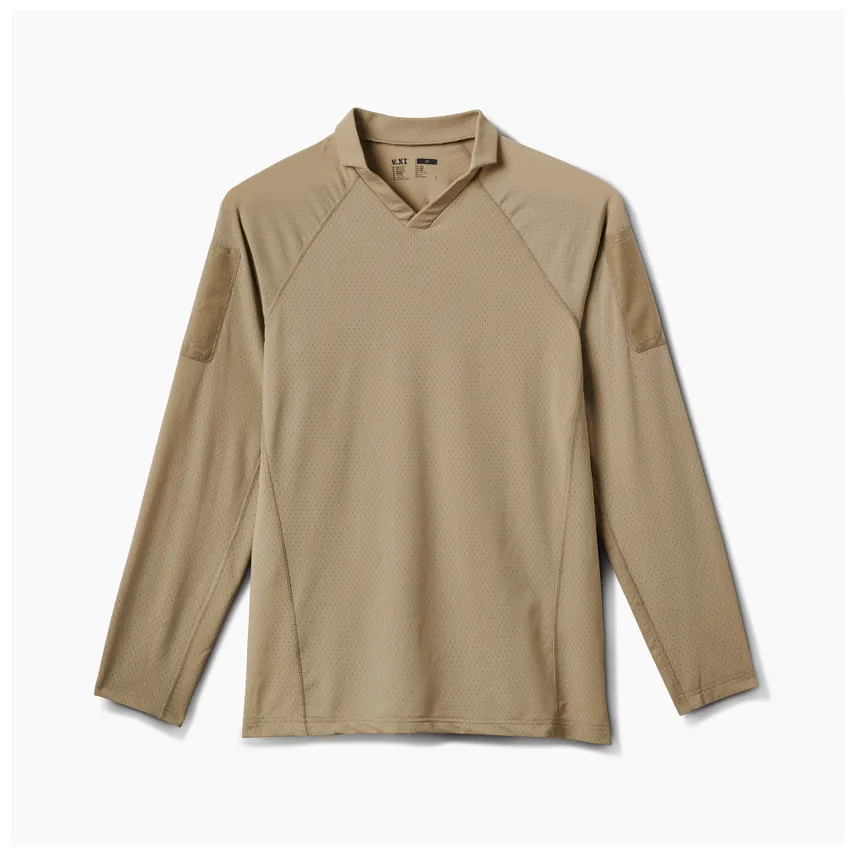 V.XI™ CHEMISE À MANCHES LONGUES SIGURD  - TAN