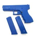 Blue gun GLOCK 17 avec 2 chargeurs