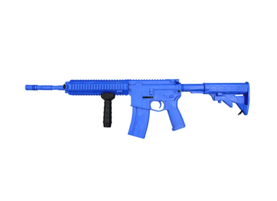 Blue Gun type HK416 avec 2 Chargeurs 