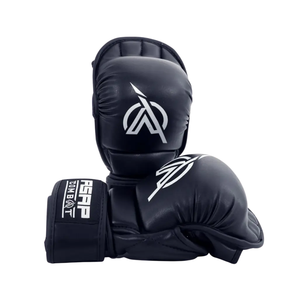 [ASAP-3K02-GM-U-FU01] Gants Sparring MMA "IMPACT" CE - homologués compétition - ASAP (S)
