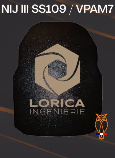 Plaque Balistique V3Bravo SA NIJ3 SS109-VPAM4 - LORICA 