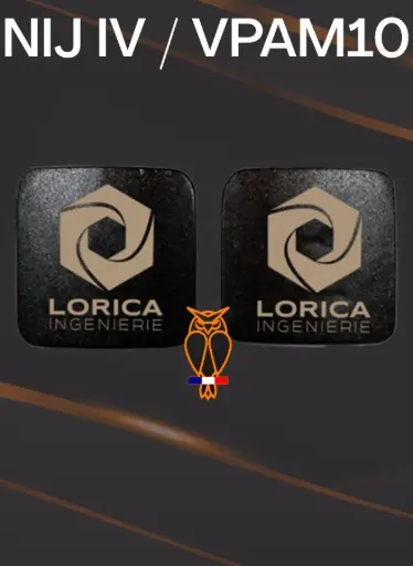 Plaques latérales Stand-Alone 15x15 NIJ3 API-BZ/VPAM 8 - LORICA